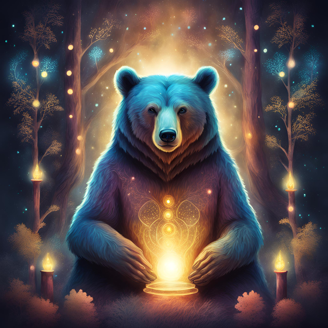 Light Bear Wisdom Logo